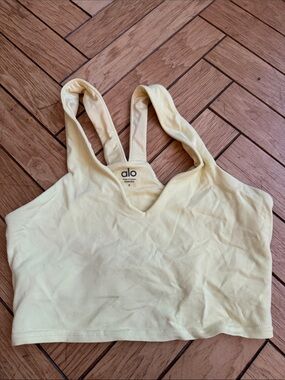 Alo Airbrush Bra - Butter Yellow